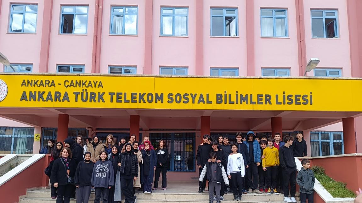 Türk Telekom Sosyal Bilimler Lisesini Ziyaret Ettik